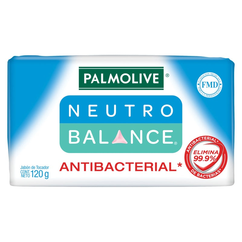 Jabón Palmolive Neutro Balance Antibacterial 120 Gr perfil 2