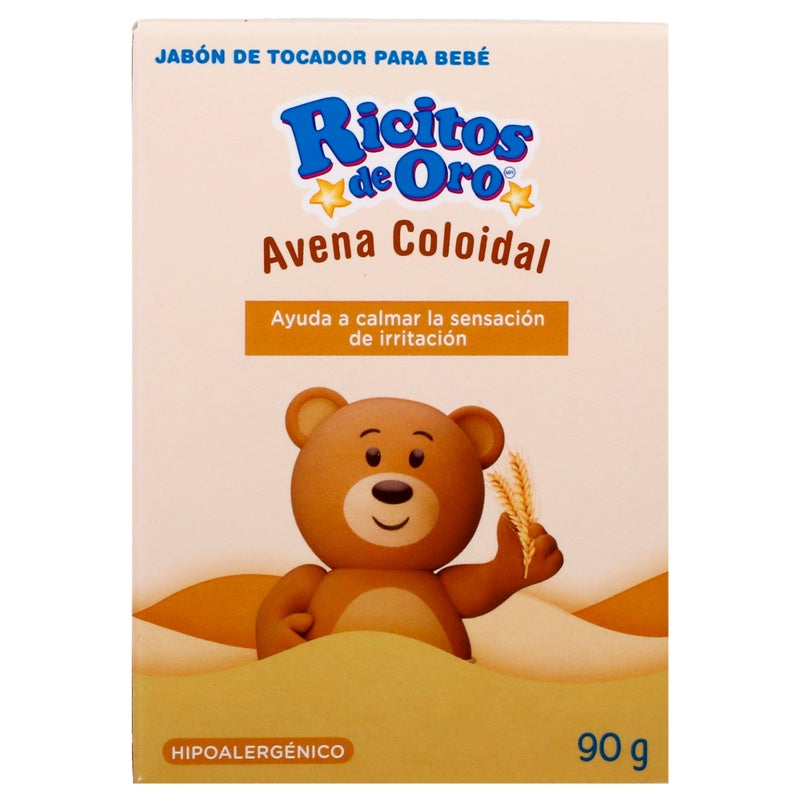 Jabón Ricitos De Oro Avena 90 G