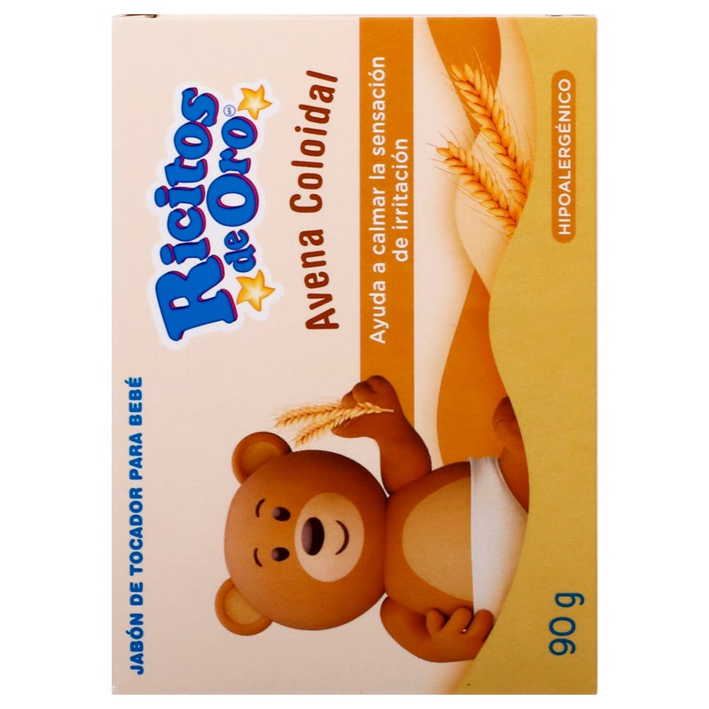 Jabón Ricitos De Oro Avena 90 G perfil 7