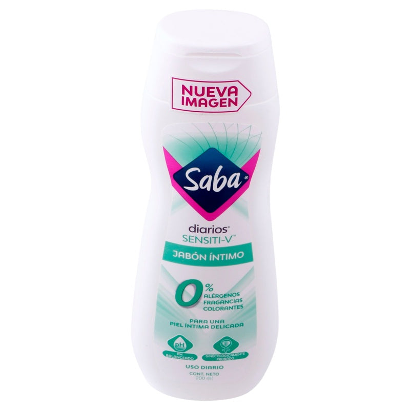 Jabón Saba Int Diar Sensti-V 200 Ml