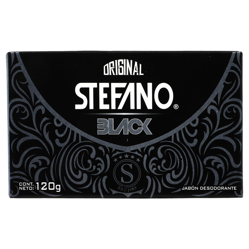 Jabón Stefano Corporal Black 120 G 7509546079790 perfil 4