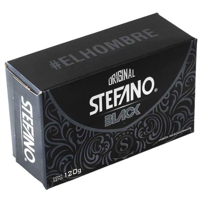 Jabón Stefano Corporal Black 120 G 7509546079790 perfil 5