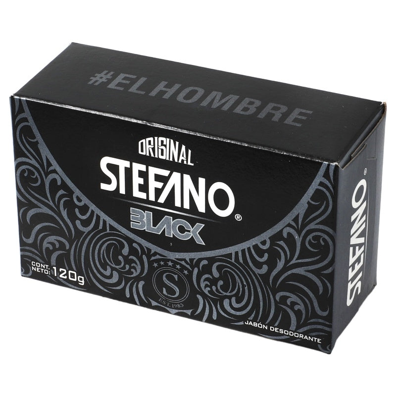 Jabón Stefano Corporal Black 120 G 7509546079790 perfil 6