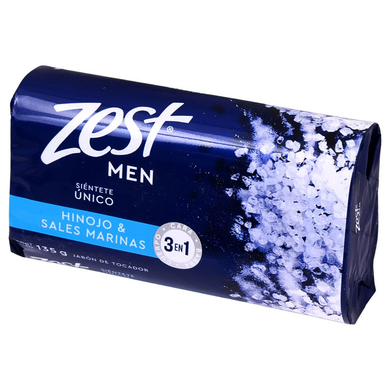 Jabón Zest Men Hinojo Sal Marina 130 Gr 7506306246096 4