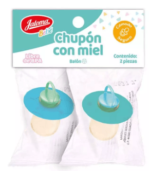 Jaloma Chupon Circulo C/Miel 2 Pza 759684152290