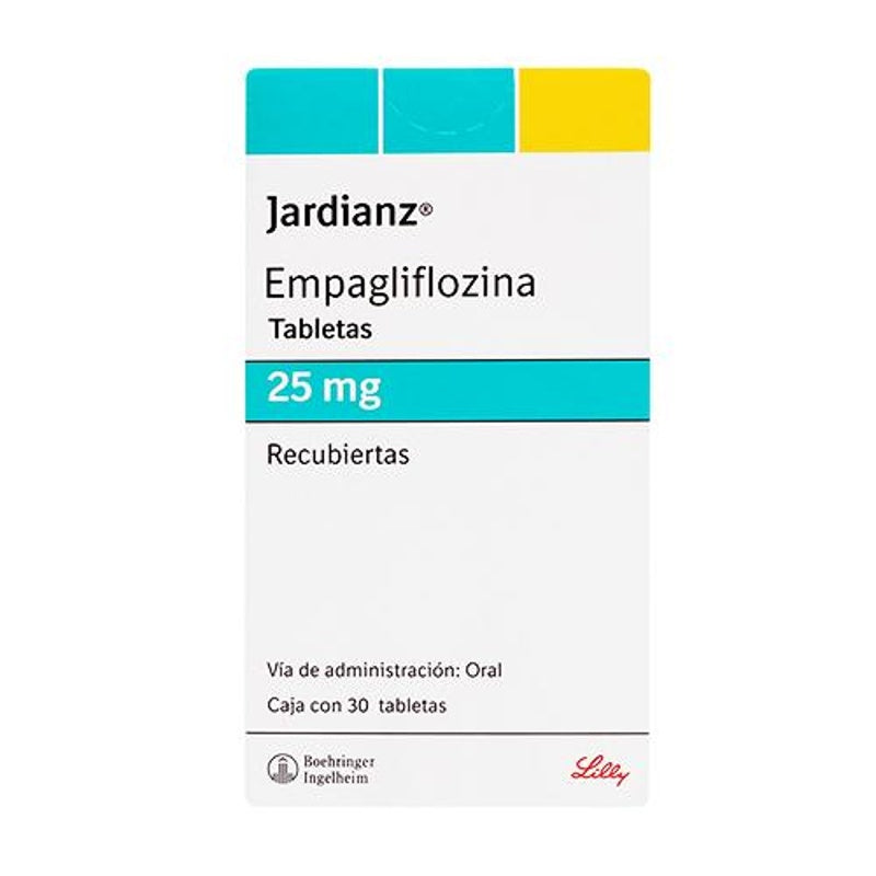 Jardianz 25 Mg Con 30 Tabletas