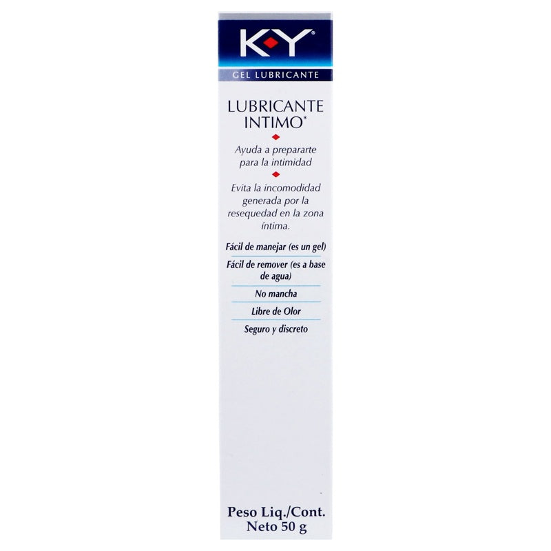 K Y Lubricante Intimo 50 Gr Gel Vag