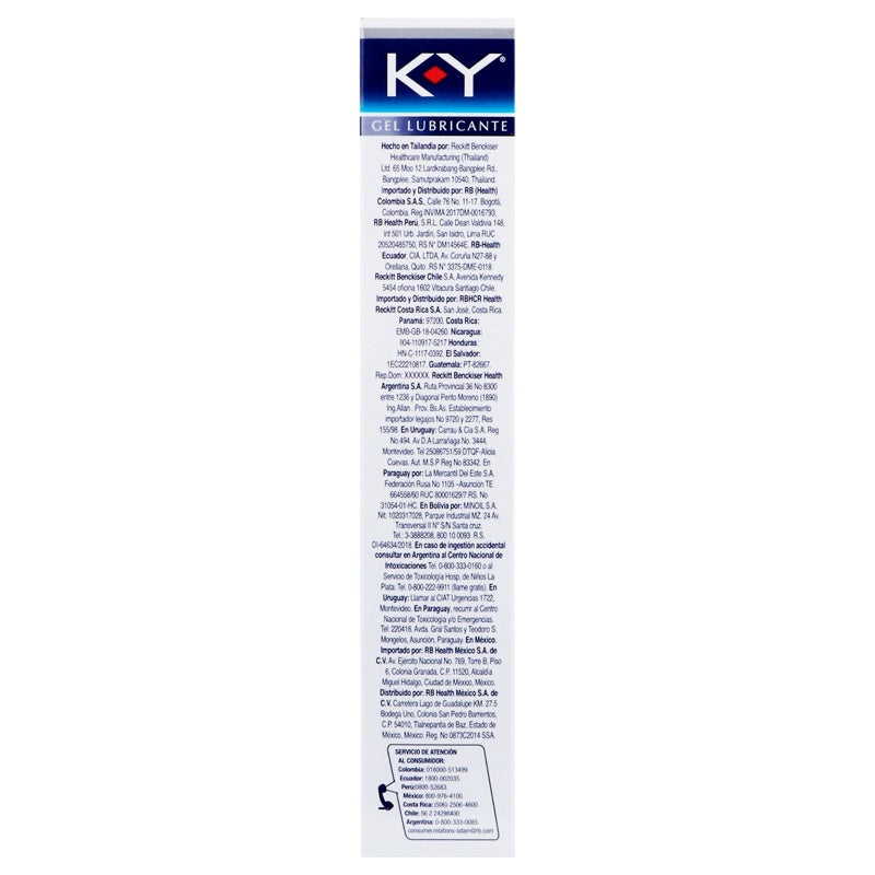 K Y Lubricante Intimo 50 Gr Gel Vag