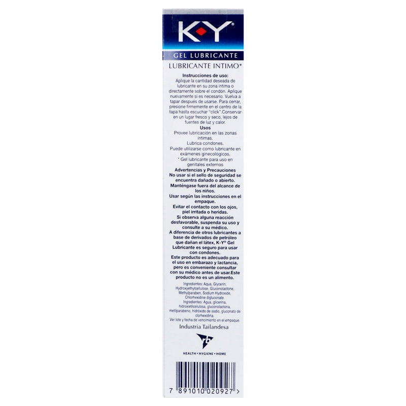 K Y Lubricante Intimo 50 Gr Gel Vag