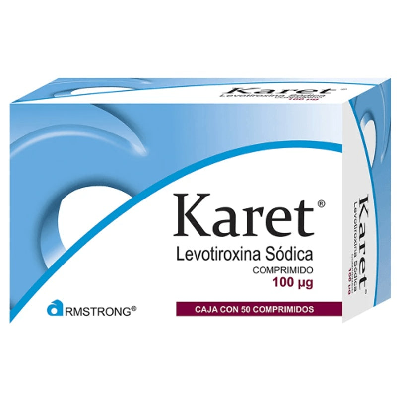Karet 100 Mcg Con 50 Comprimidos