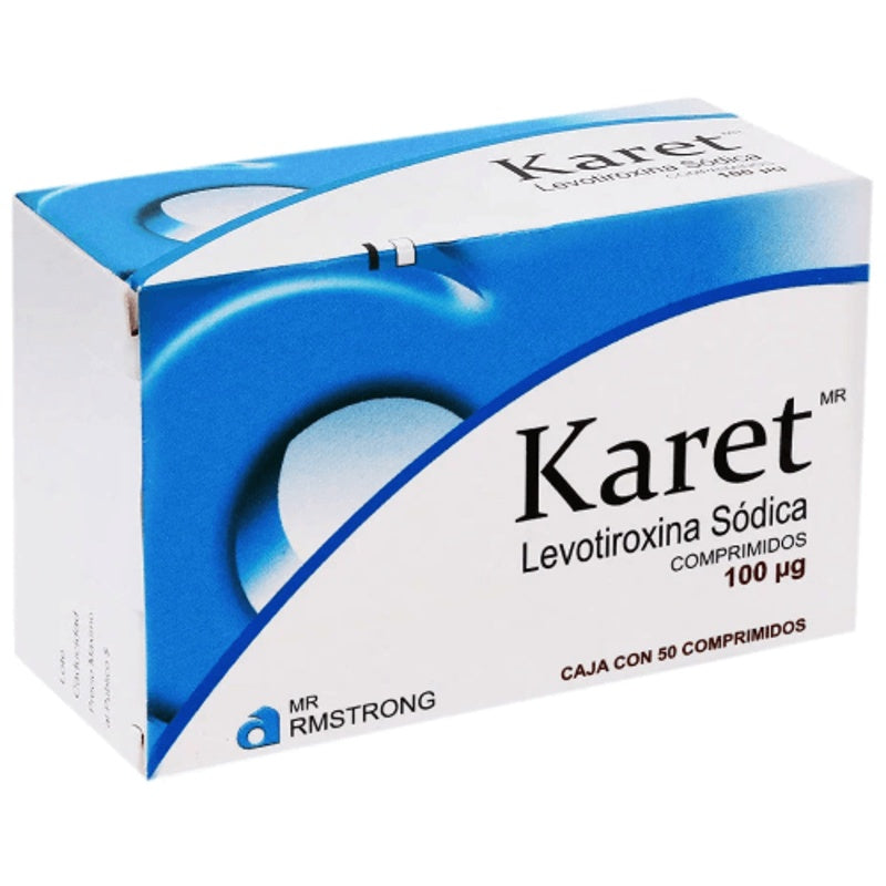 Karet 100 Mcg Con 50 Comprimidos