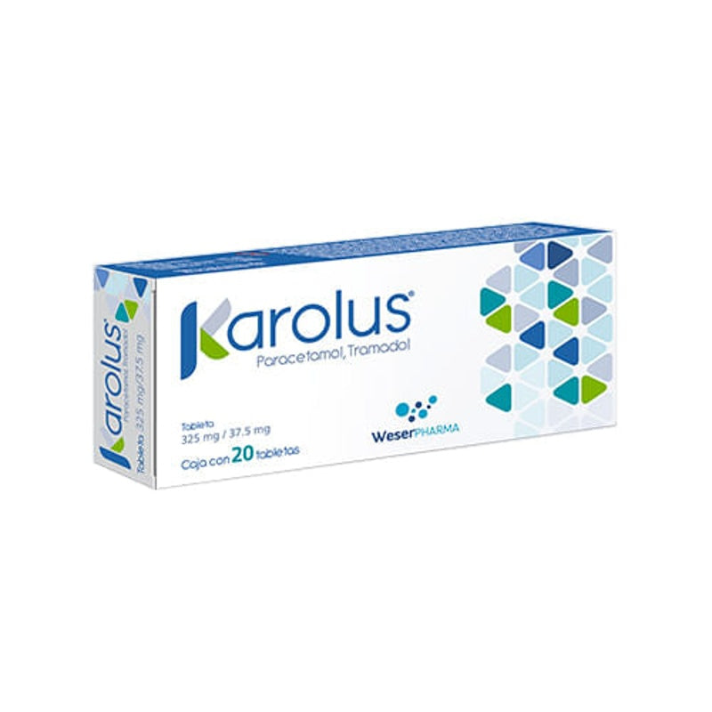 Karolus 325 / 37.5 Mg Con 20 Tabletas