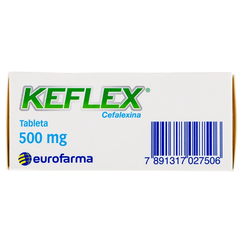 Keflex 500 Mg Con 21 Tabletas 7506