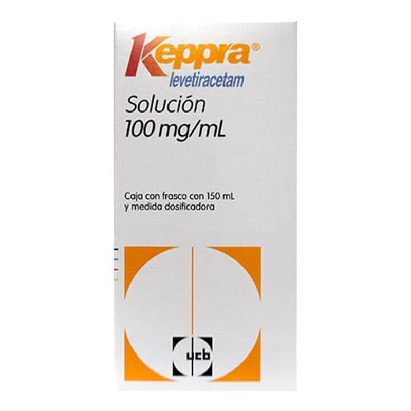 Keppra 100 Mg / 5 Ml 150 Ml Solución