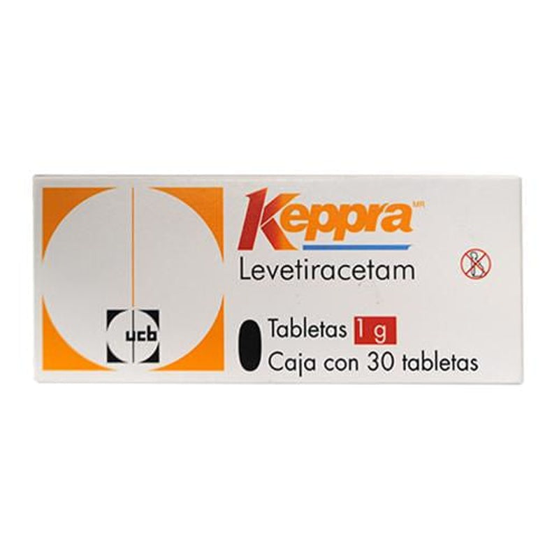 Keppra 1 Gr 30 Tabletas