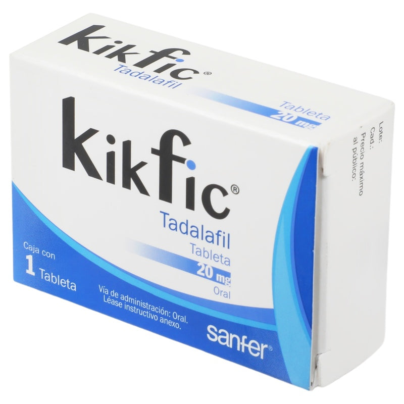 Kikfic 20 Mg Con 1 Tabletas 7501070600181 perfil 7