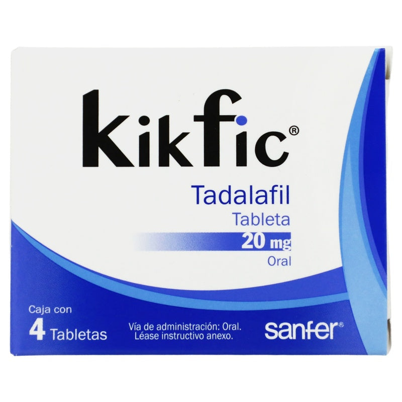 Kikfic 20 Mg Con 4 Tabletas 7501070600198