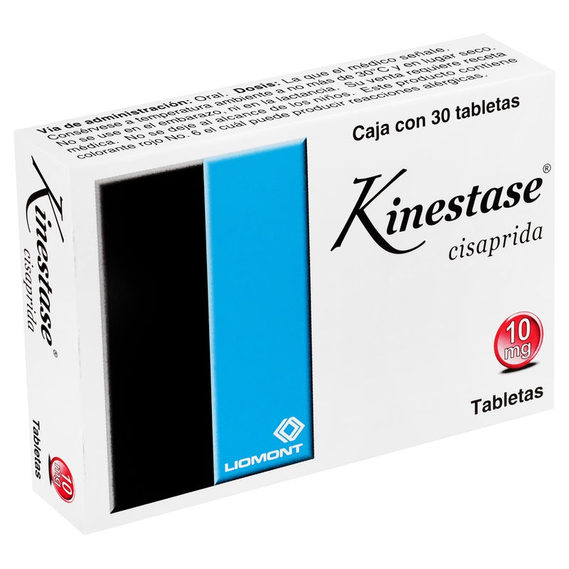 Kinestase 10 Mg Con 30 Tabletas 7501299300503 perfil 6