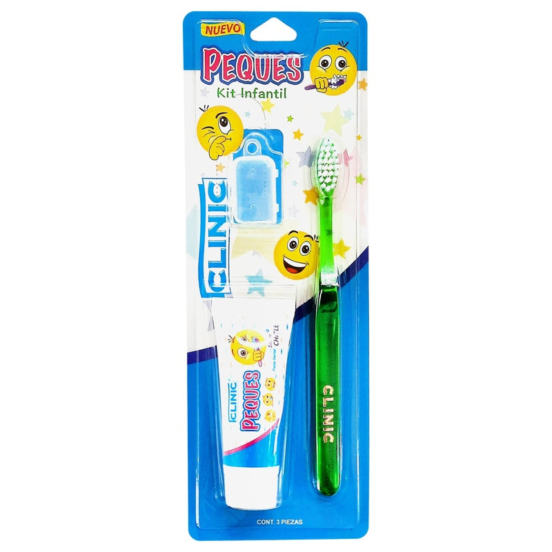 Kit Infantil Clinic Peques Cep+Cd+Cap