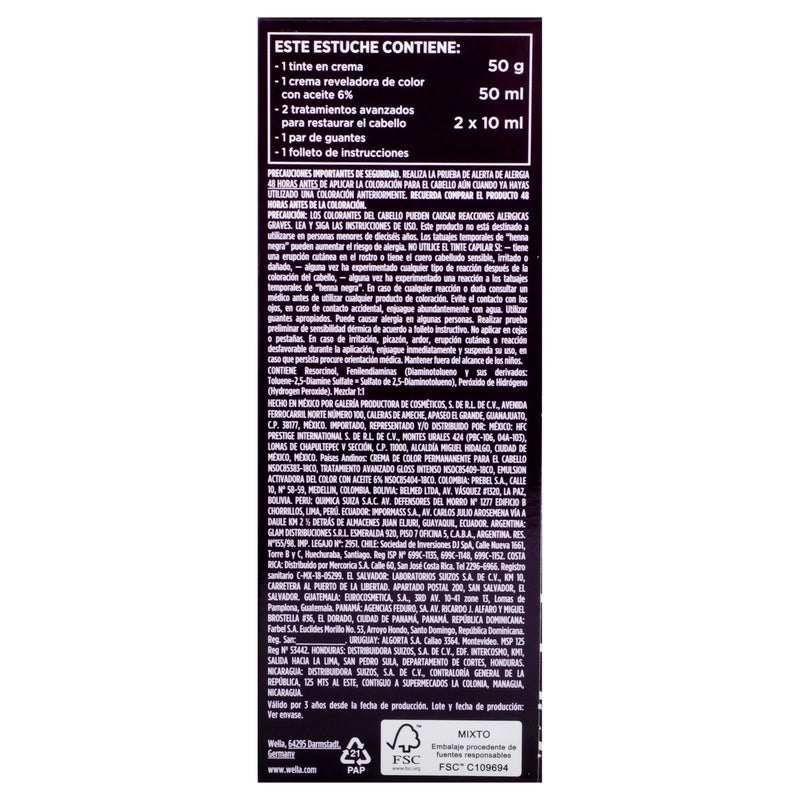 Kit Tin Koleston 10 Negro Infini 3614229721690