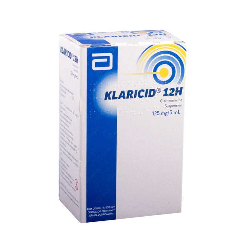 Klaricid 12H 125 Mg / 5 Ml 60 Ml Suspensión