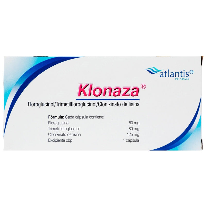Klonaza 80 / 80 / 125 Mg Con 20 Capsulas 0029