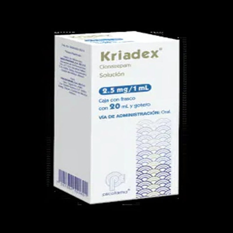 Kriadex 2.5 Mg / Ml 20 Ml Frasco Solución