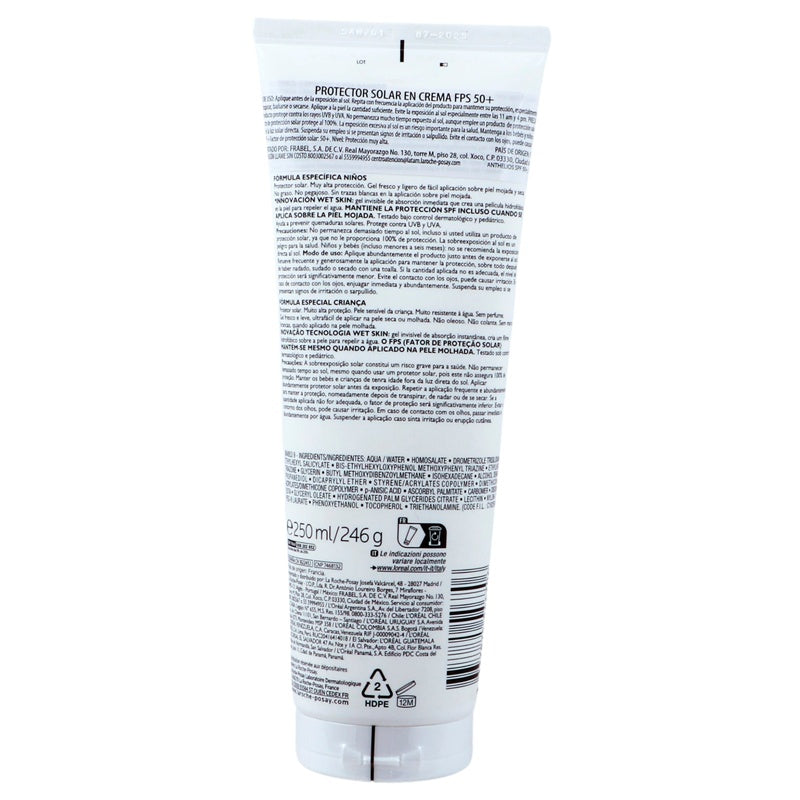 La Roche Bloqueador Solar Anthe Derm Fps 50 250 Ml