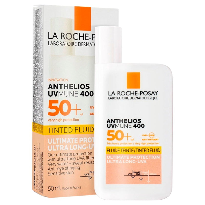La Roche Bloqueador Solar Anthelios Uvmune 400Fps 50+Color Fluido 50 Ml
