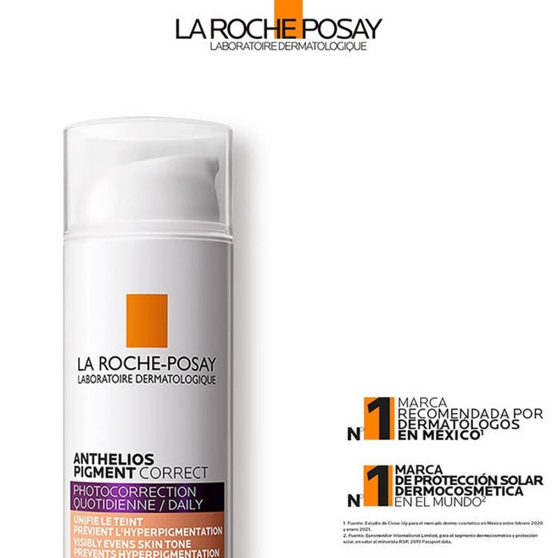 La Roche Bloqueador Solar Antihelios Pigment Correct Spf50+ 50 Ml