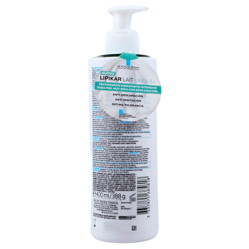 La Roche Crema Lipikar Fliudo Hidrata 400 Ml