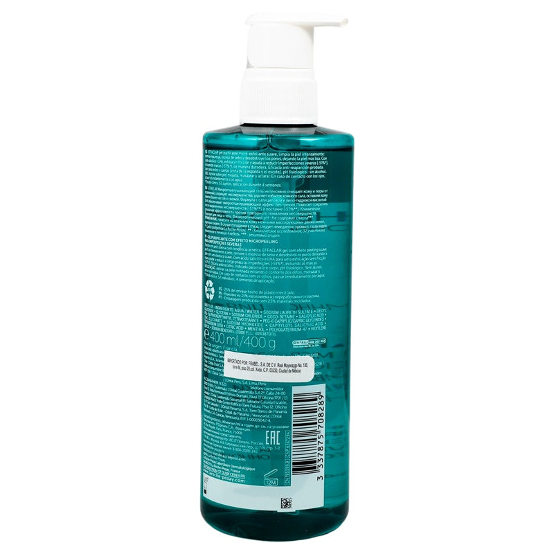 La Roche Gel Effaclar Micro-Exfol 400 Ml