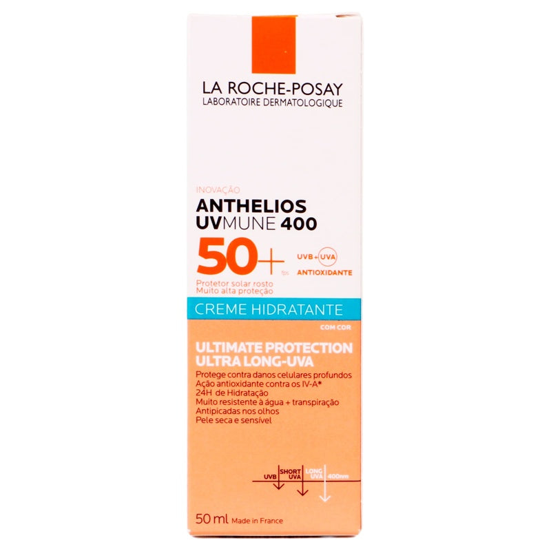 La Roche-Posay Anthelios Uvmune 400 Crema Color Spf50+ 50 Ml