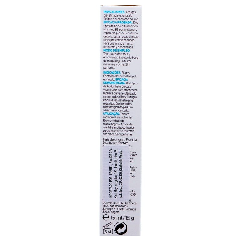 La Roche Trat Hyalu B5 Anti-Arru Ojos 15 Ml