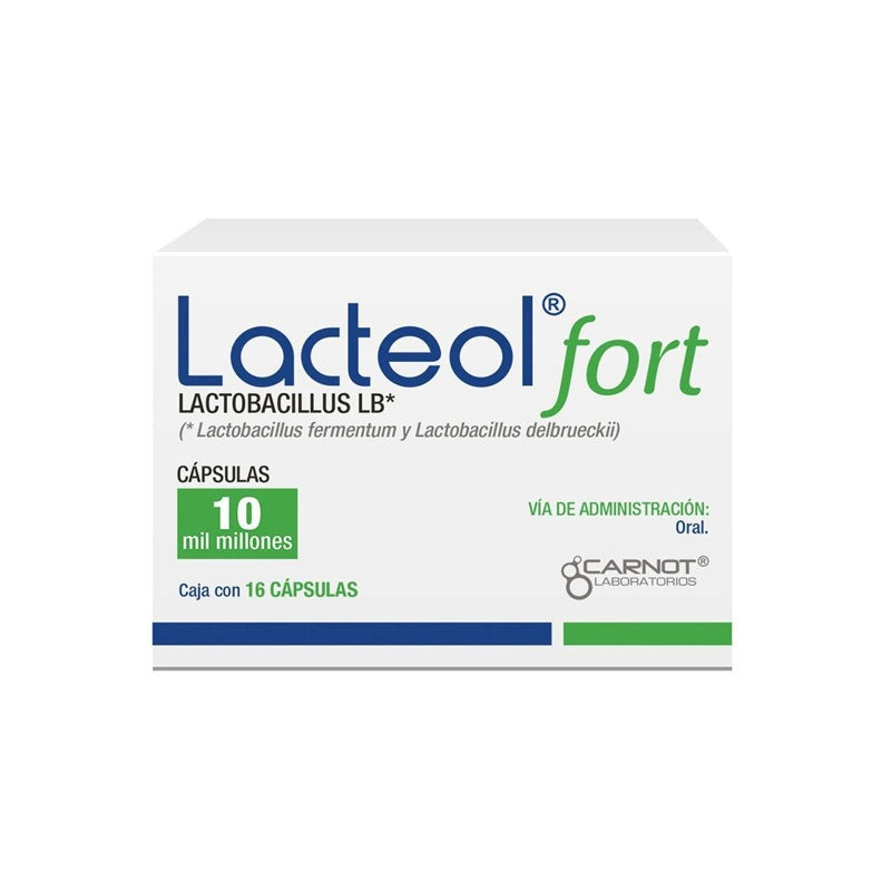Lacteol Fort 10Mil Millones 16 Capsulas
