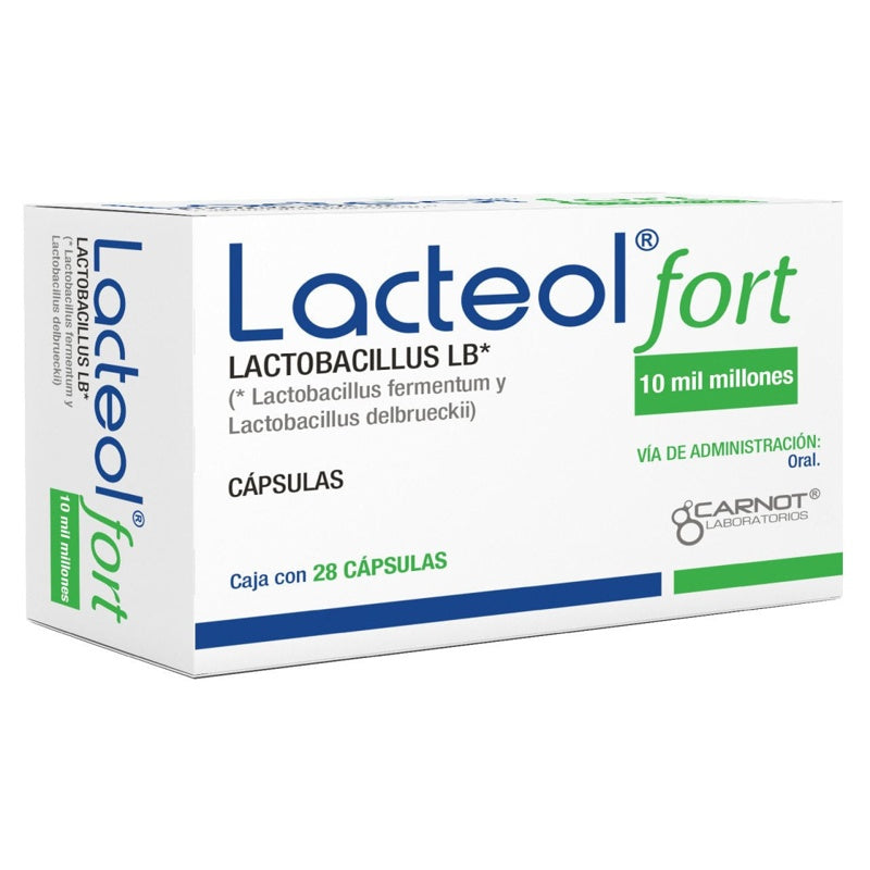 Lacteol Fort 10Mil Millones 28 Capsulas