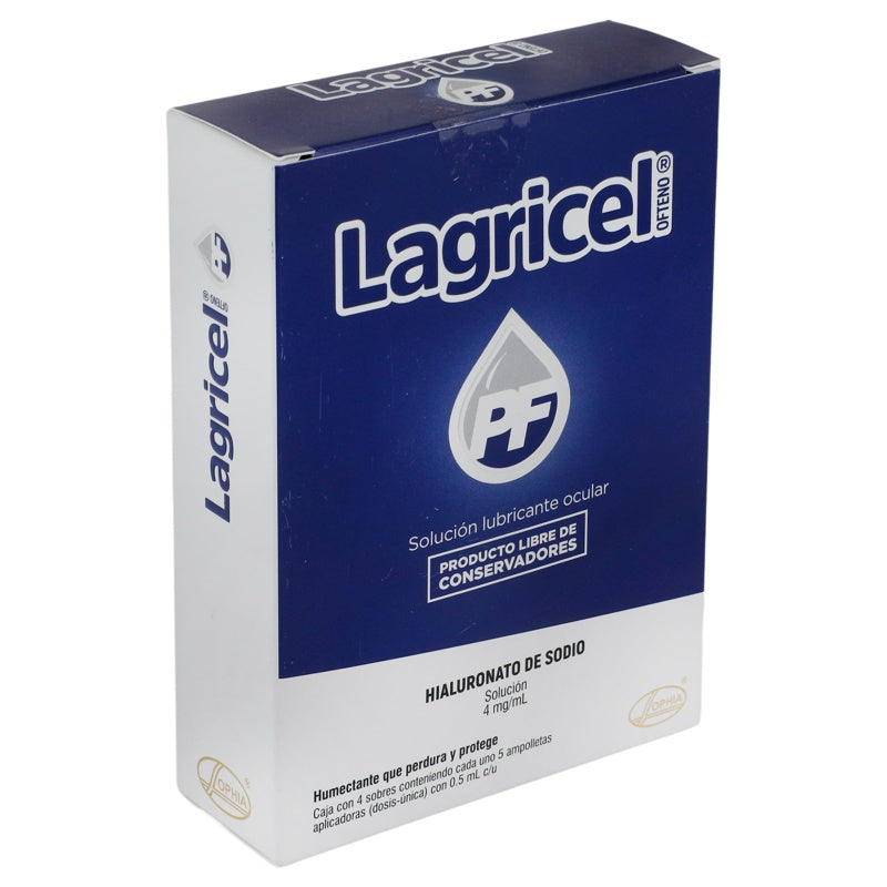 Lagricel 4 Mg / Ml 20 Naranja Sobres