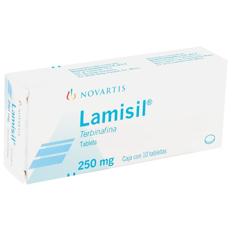 Lamisil 250 Mg Con 10 Comprimidos