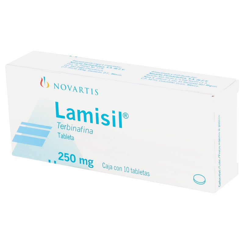 Lamisil 250 Mg Con 10 Comprimidos