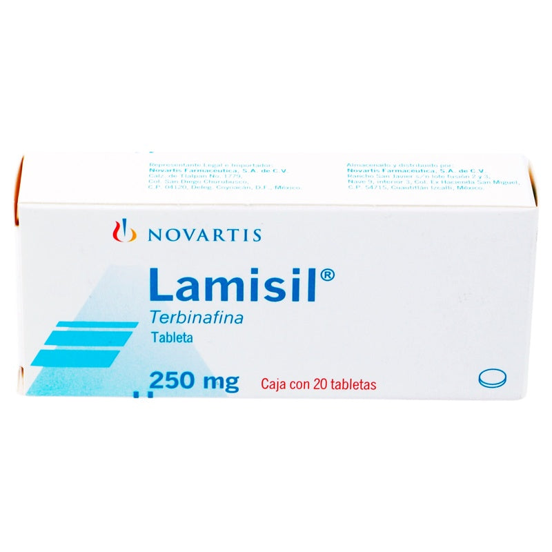 Lamisil 250 Mg Con 20 Comprimidos