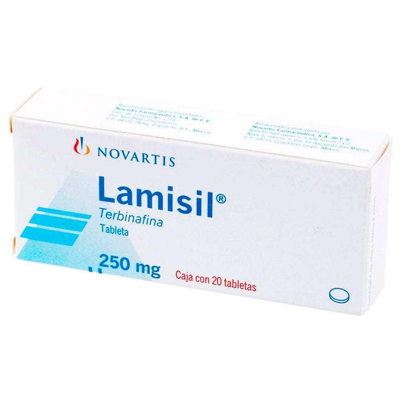 Lamisil 250 Mg Con 20 Comprimidos