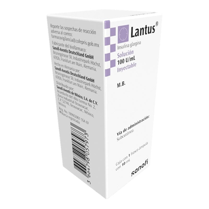 Lantus 100Ui / Ml 10 Ml Fa