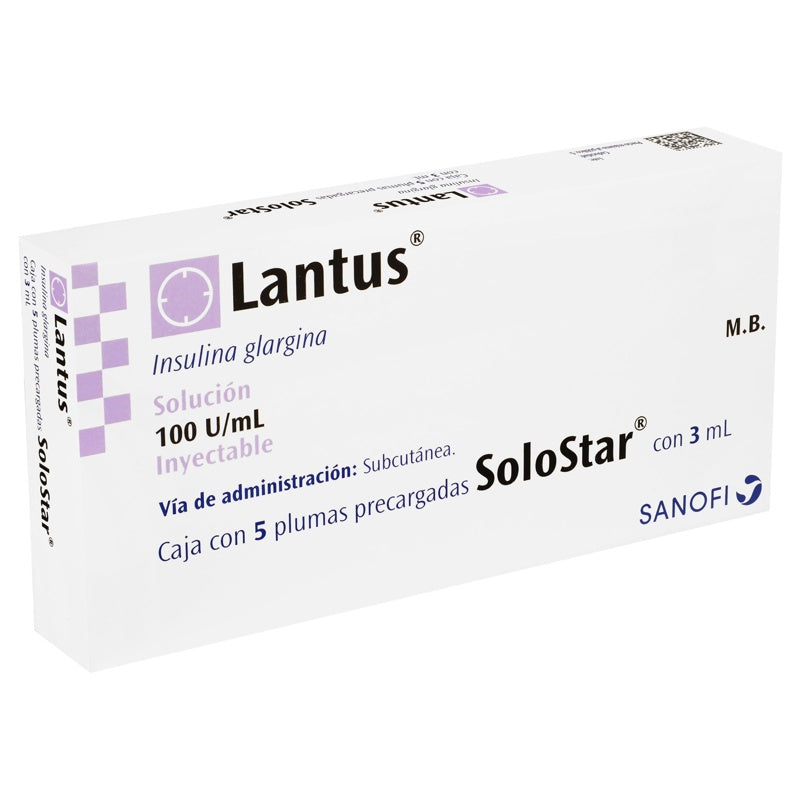Lantus Solución Ostar 100Ui / Ml 3 Mlx5 Cart