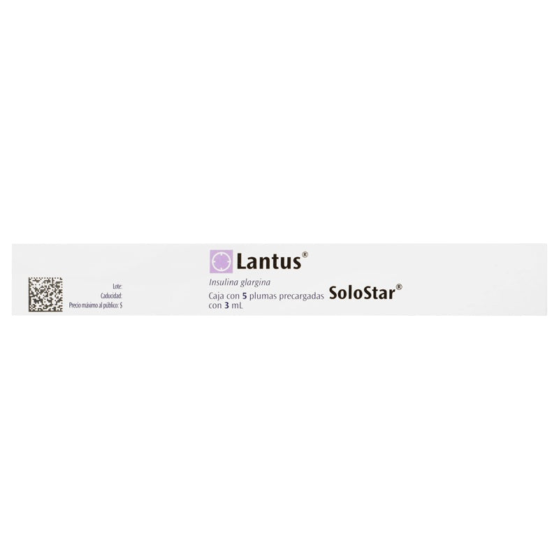 Lantus Solución Ostar 100Ui / Ml 3 Mlx5 Cart