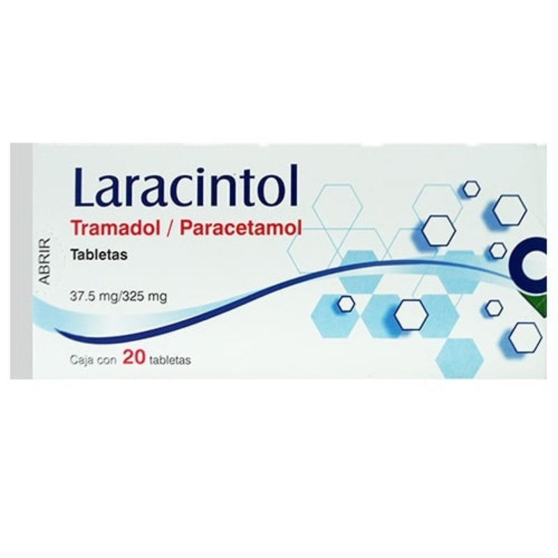 Laracintol 37.5 / 325 Mg Con 20 Tabletas