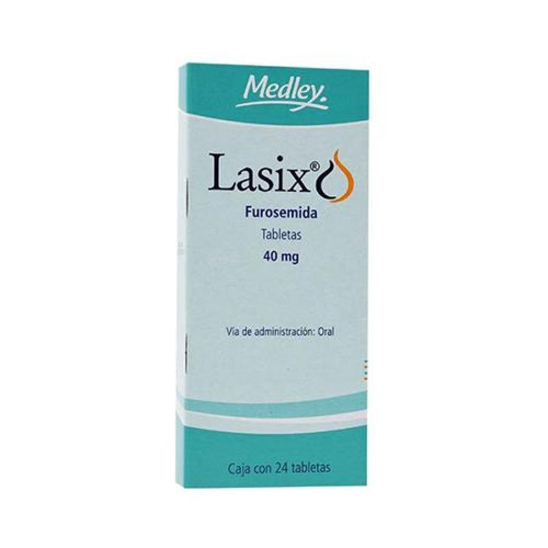 Lasix 40 Mg Con 24 Tabletas