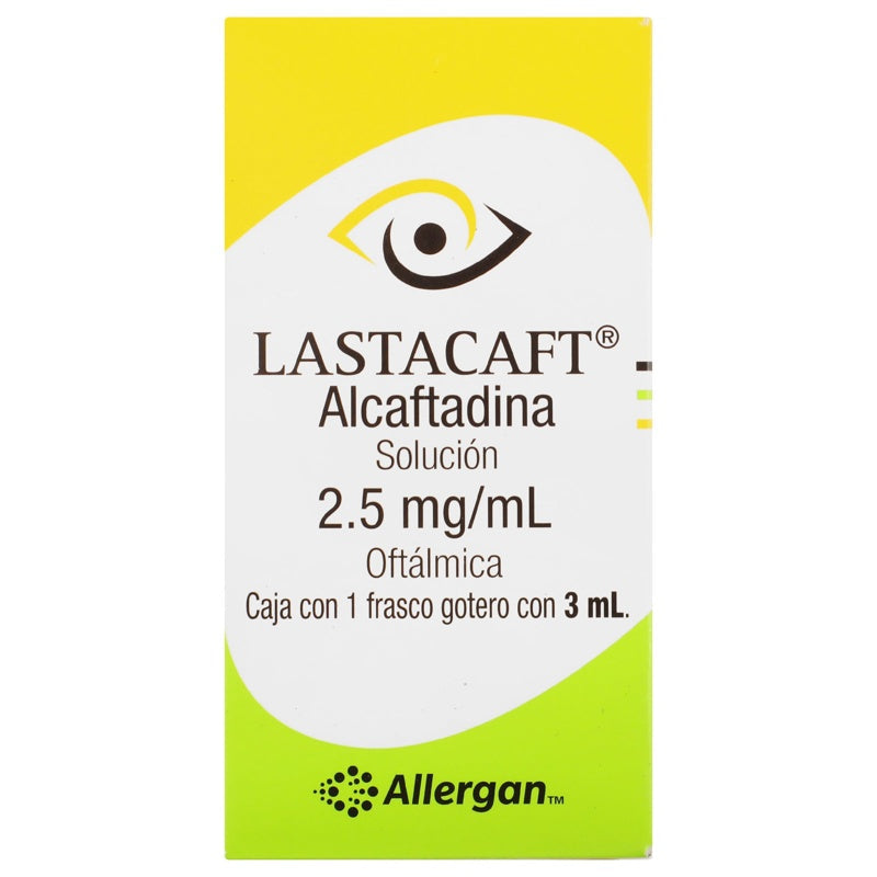 Lastacaft 2.5 Mg / Ml 3 Ml Naranja Gotas