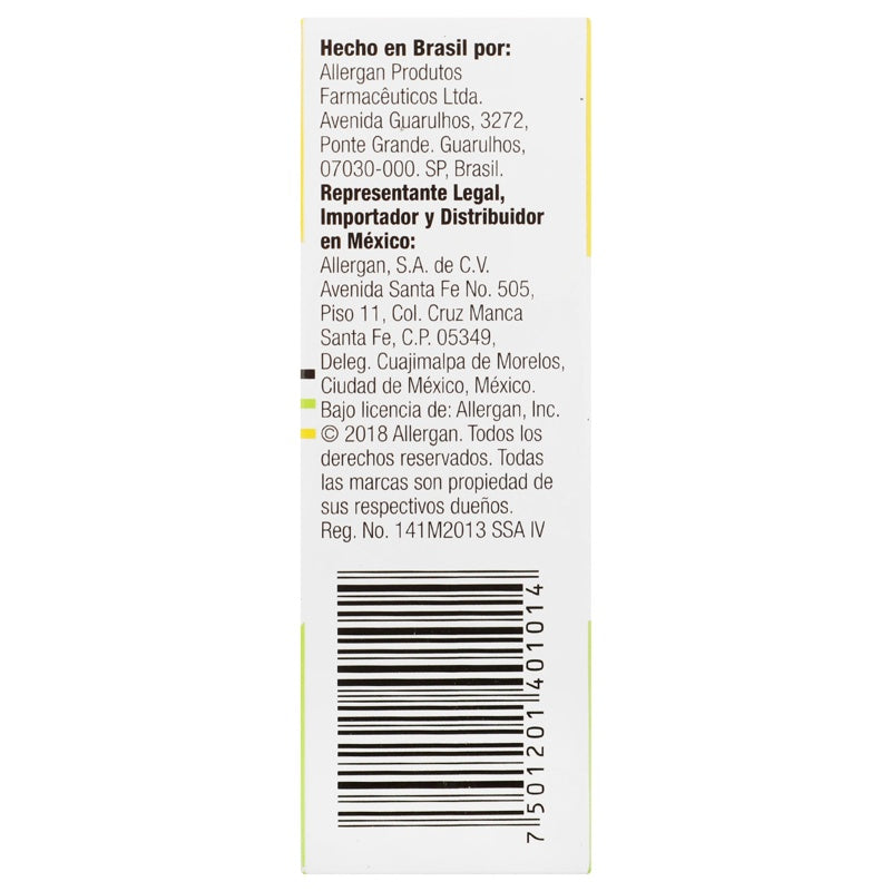 Lastacaft 2.5 Mg / Ml 3 Ml Naranja Gotas