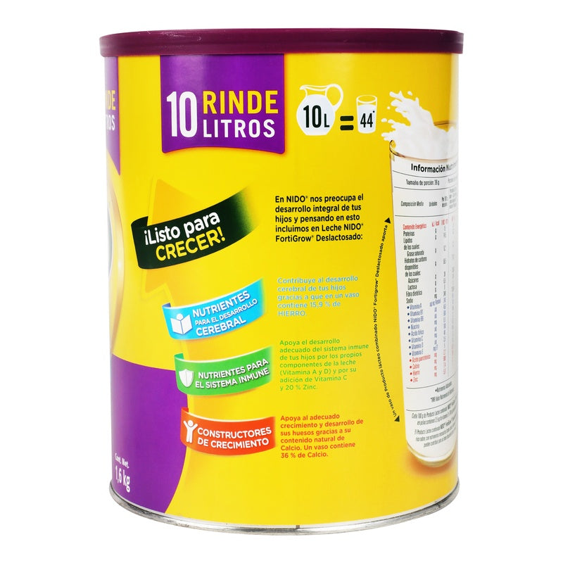 Leche En Polvo Nido Deslactosada Lata Con 1600 G 7501059242258 perfil 3