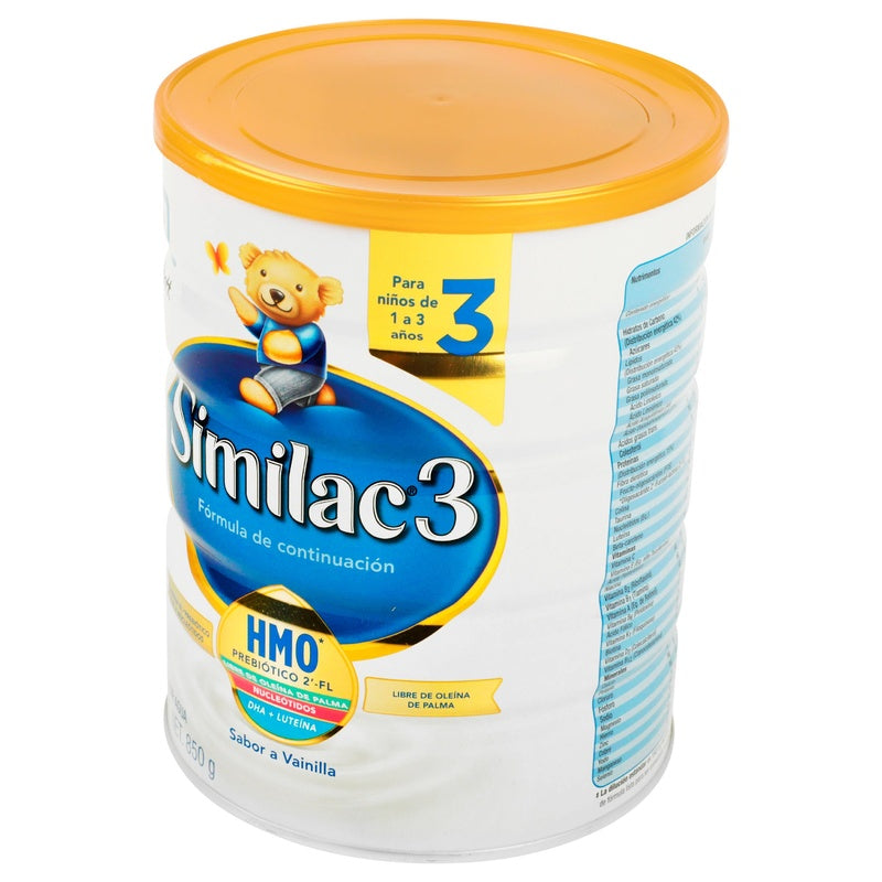 Leche En Polvo Similac 3 Lata Con 850 G 7501033958847